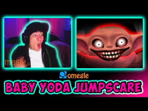 Baby Yoda JUMPSCARE on OMEGLE!