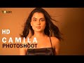 Behind the scenes from photoshoot  international model  camila  toabh
