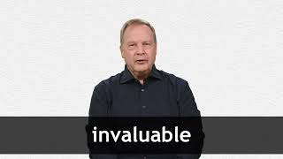 How to pronounce INVALUABLE in American English