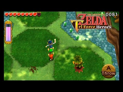 Vídeo de Zelda: Tri Force Heroes apresenta-te a música do jogo