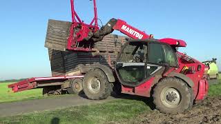 AARDAPPELS POTEN FENDT 724 VARIO Struik Varix 3000 Rijenfrees GETROKKEN Miedema CP 42 in klei grond!