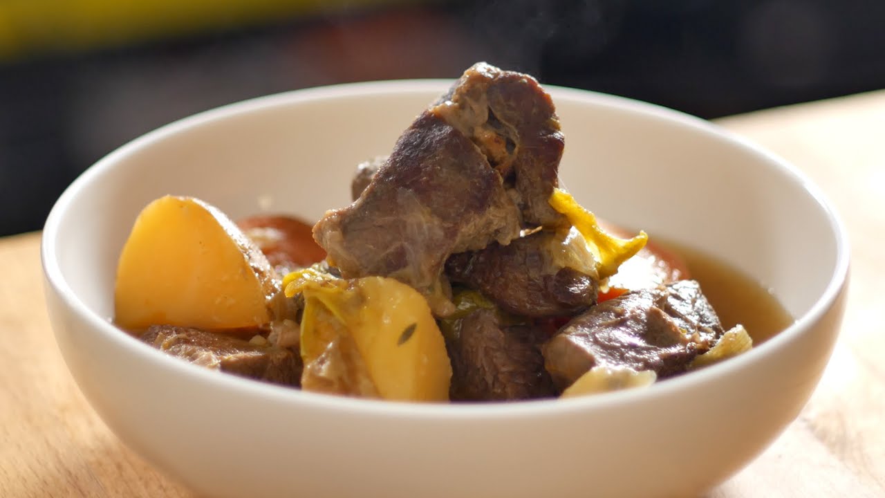 Lamb Stew (Irish) in a Slow Cooker Recipe [Video] - S&SM