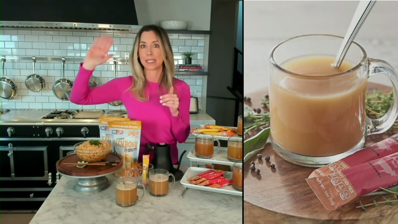 LonoLife 30 Count Individual Packets of Bone Broth on QVC