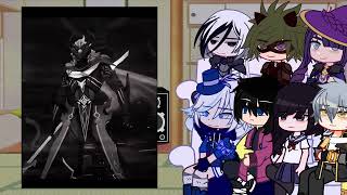 FANDOMS React to Fatui Harbingers//Random TT//Genshin impact //Gacha Club ❃