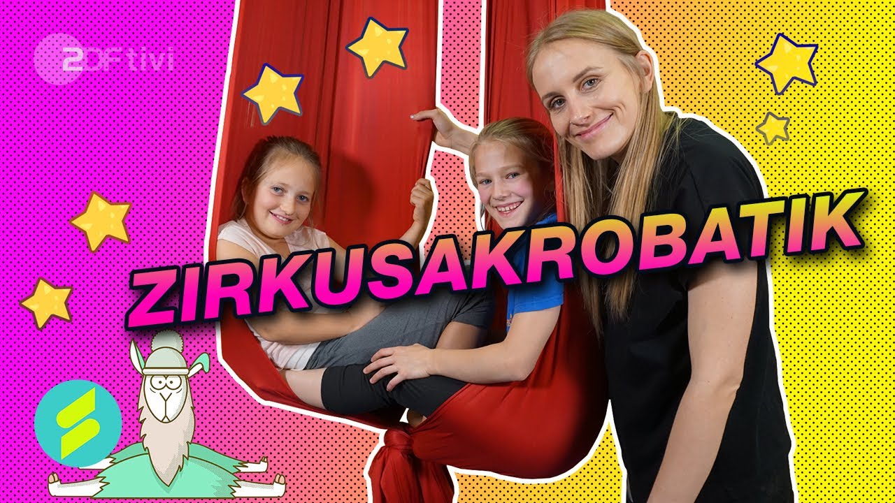 Die Sportmacher - Susanne testet Zirkusakrobatik | ZDFtivi