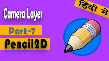 Camera Layer in Pencil2D in Hindi (Part-7) | Pencil2D Tutorial in Hindi | The Creator Bhai