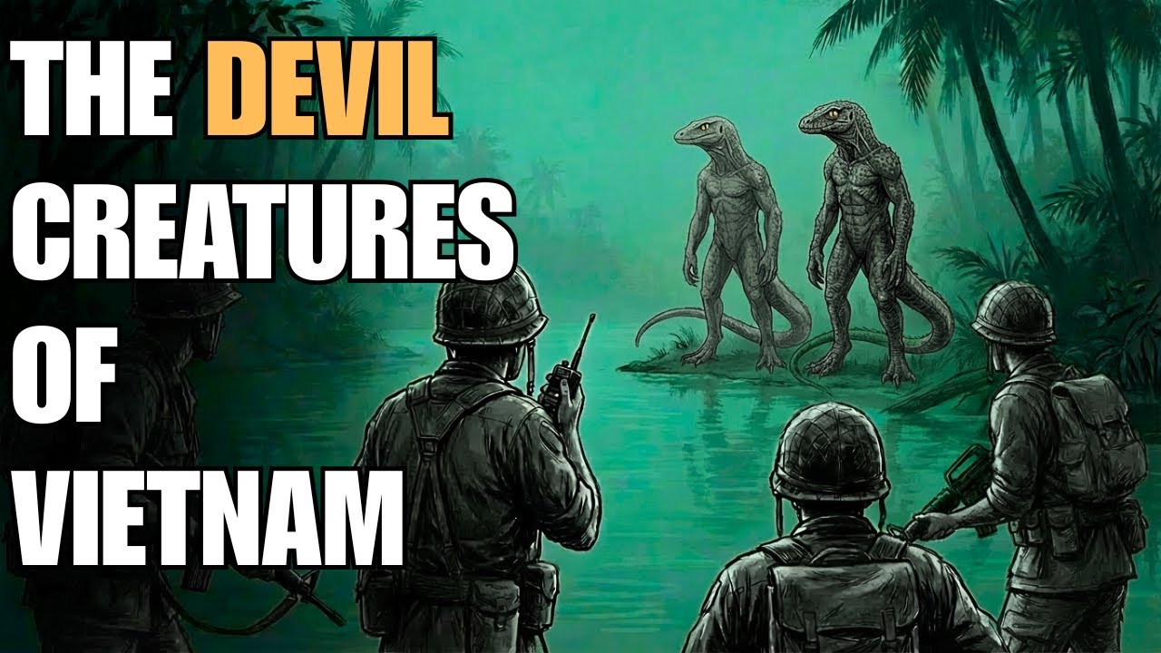 U.S. Soldiers in Vietnam Saw Lizard-Like Creatures Walking Like Men