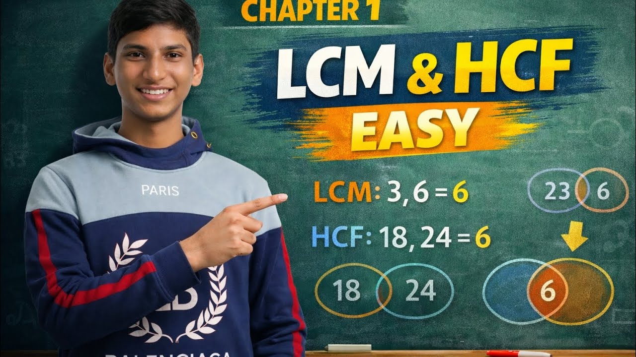 how to find HCF and LCM - YouTube