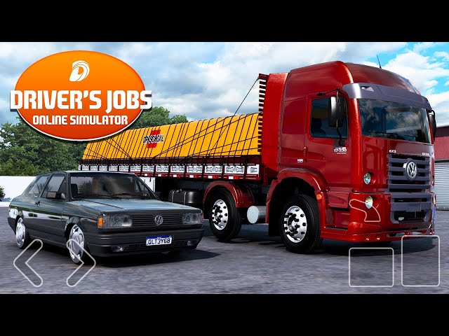 LANÇAMENTO! Drivers Jobs Online Simulator Novo Jogo de Caminhões, Carros e  Ônibus Para Celular 