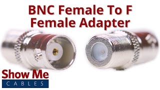 BNC Female to F Female Adapter #529