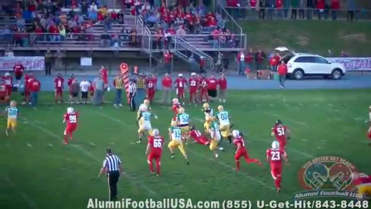 5314 Giles vs Narrows (Highlights) Alumni Football USA YouTube