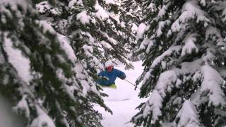 Tree Skiing at Schweitzer