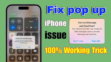 facetime and imessage notification problem solve | turn on imessage and facetime pop up iphone
