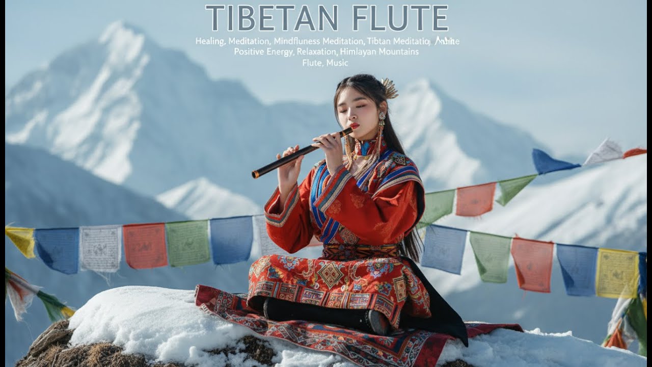 🔴 Tibetan Flute for Stress Relief • Inner Calm, Healing Energy & Balance