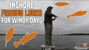 Inshore Fishing Lures For Windy Days! | Flats Class YouTube