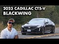 Justin checks out the 2023 cadillac ct5v blackwing  motoring tv