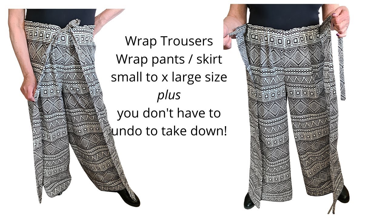 Aggregate more than 78 wrap around trousers super hot - in.duhocakina