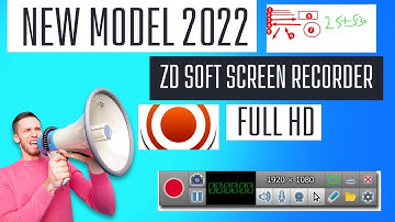 How To New Model 2022 Zd Soft Screen Recorder PC and laptop full setup Urdu/ Hindi