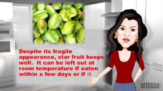 Selecting Storing and Using Star Fruit
