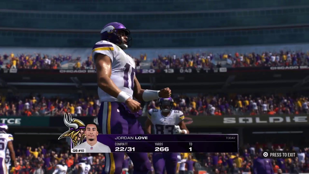 2024-25 SFU Pinkslips SIM: Minnesota Vikings @ Chicago Bears