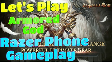 Armored God Gameplay - New Mobile MMORPG 2019 - Android and iOS Games