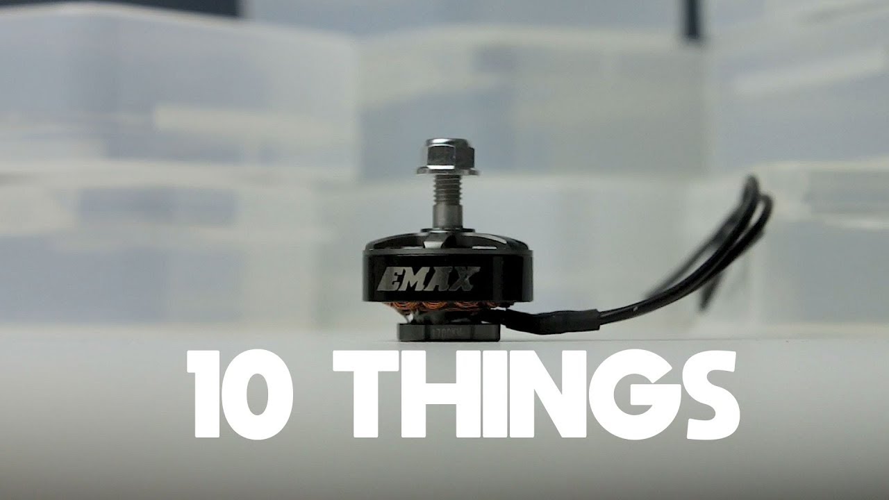 Emax Eco series 2306 1700kv - 10 THINGS