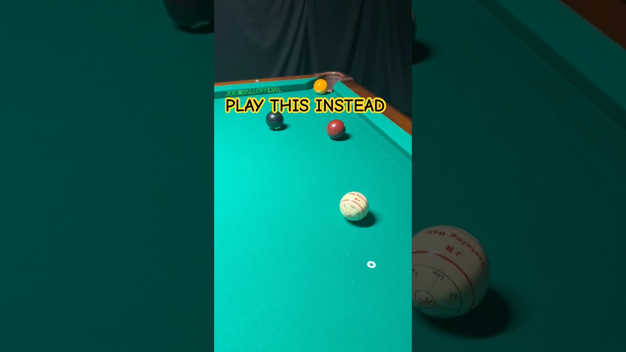 Two Ways to Clear This Pool Table
