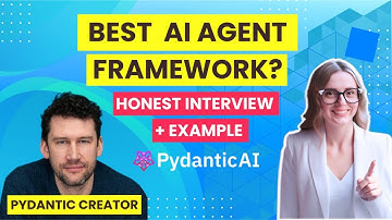 Python AI Agents with Pydantic AI: Example & Interview with Pydantic Creator