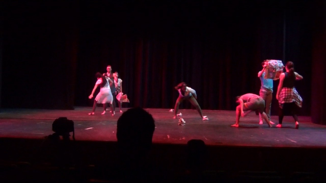 Newspaper Dance YouTube