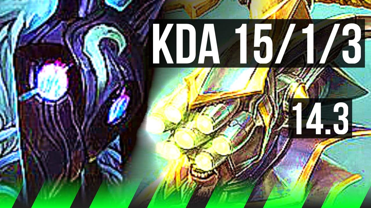 KINDRED vs YI (JNG) | 15/1/3, Legendary, Rank 14 Kindred | NA Grandmaster | 14.3