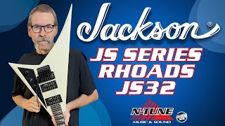 Jackson Rhoads JS32 in Ivory