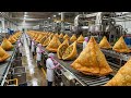 Inside the Samosa Factory | Mass Production of Crispy Samosas | How It's Made
