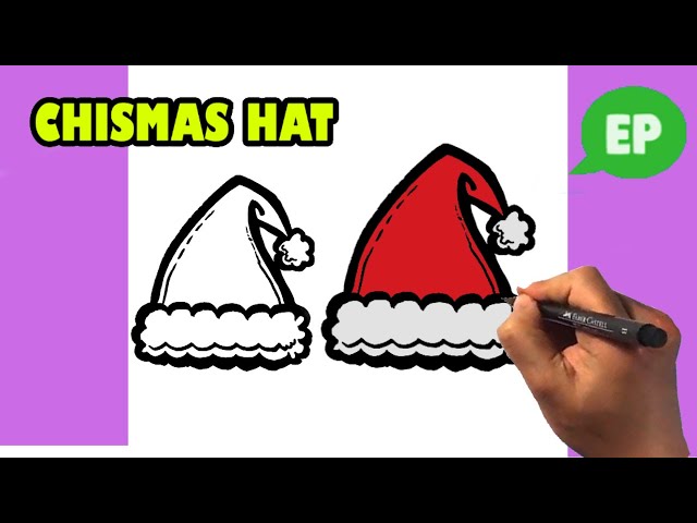 Santa Claus hat.ai Royalty Free Stock SVG Vector and Clip Art