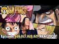THE PLAN TO TAKE OUT BIG MOM! One Piece Episode 826, 827, 828, 829 REACTION!