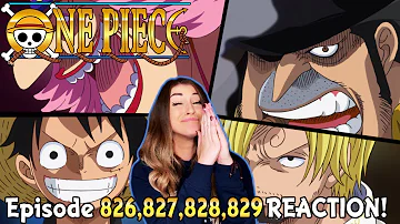 THE PLAN TO TAKE OUT BIG MOM! One Piece Episode 826, 827, 828, 829 REACTION!