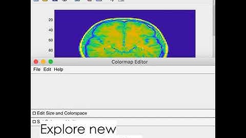 MATLAB Coders: New colormap editor in R2020b