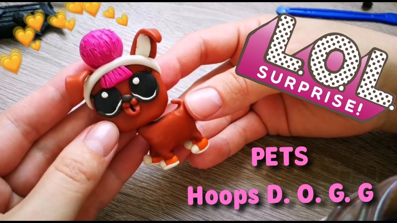 LOL PETS series 3/ Hoops D. O. G. G. /Sculpt of plasticine