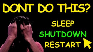 do not shut down windows | do not shut down your computer here's why