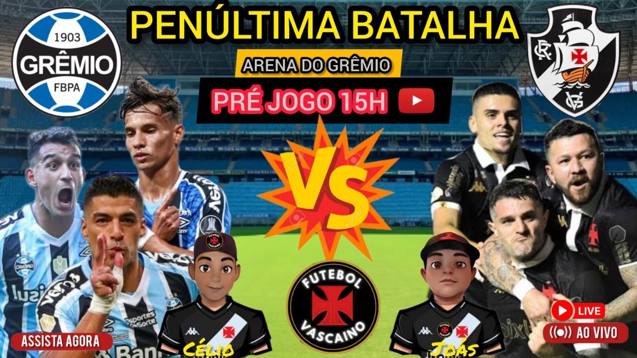 🚨🚨🔥PRÉ JOGO DE VASCO X CORINTHIANS NO CALDEIRÃO! ANÁLISES