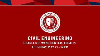 Stony Brook University Civil Engineering 2026 Convocation