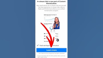 In-stream ads Learn more #facebook #instreamads #facebookmonetization