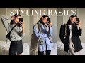 STYLING 15 OUTFITS USING BASICS IN MY WARDROBE | Capsule Wardrobe / Wardrobe Essentials