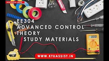 KTU S6 EE304 Advanced Control Theory Module 6 Isocline problem part 1