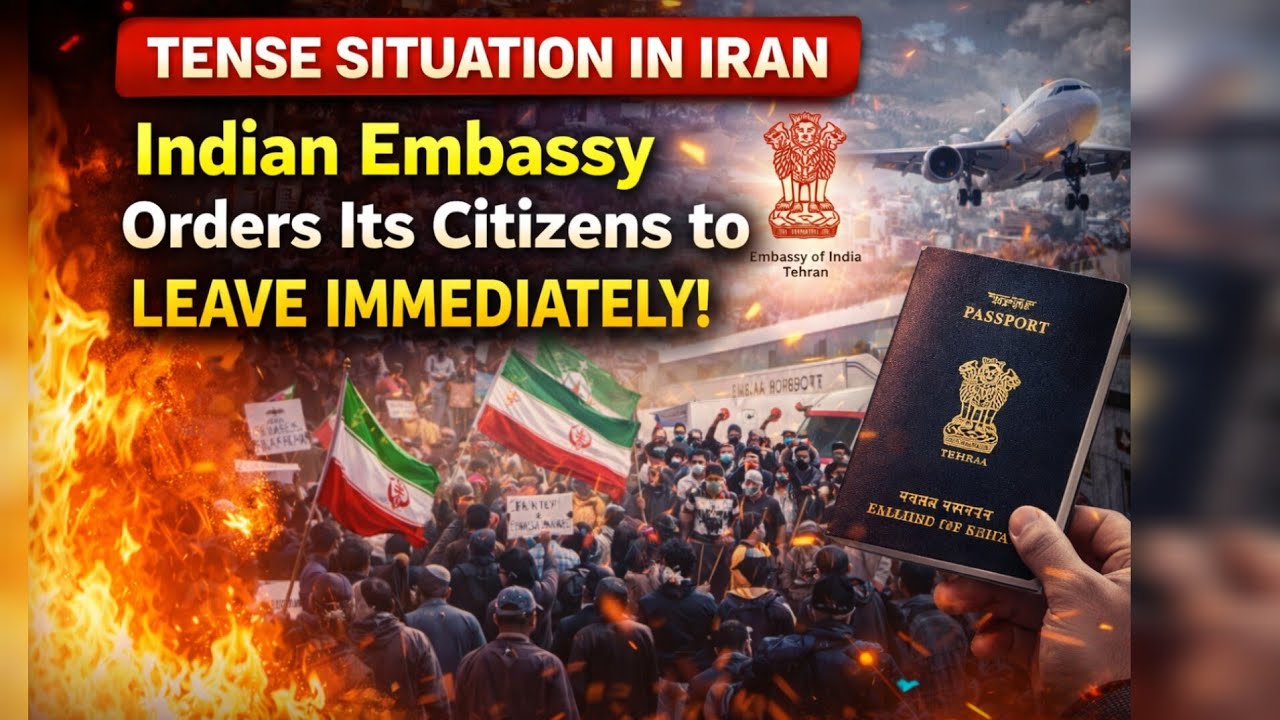 Indian Embassy Orders Citizens to Leave Immediately | Breaking News