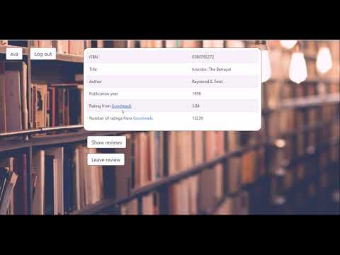 Books project