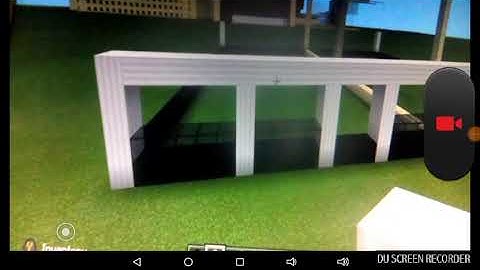 MineCraft Empire state building  tutorial pt 1 bottom