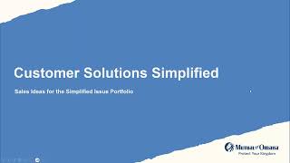 Mutual of Omaha's Simplified Issue Life Products