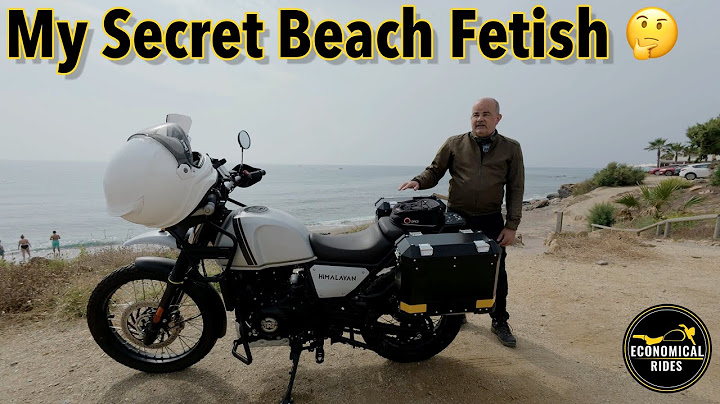 Il mio feticismo segreto per la spiaggia - Con Norman La mia Royal Enfield Himalayan 411