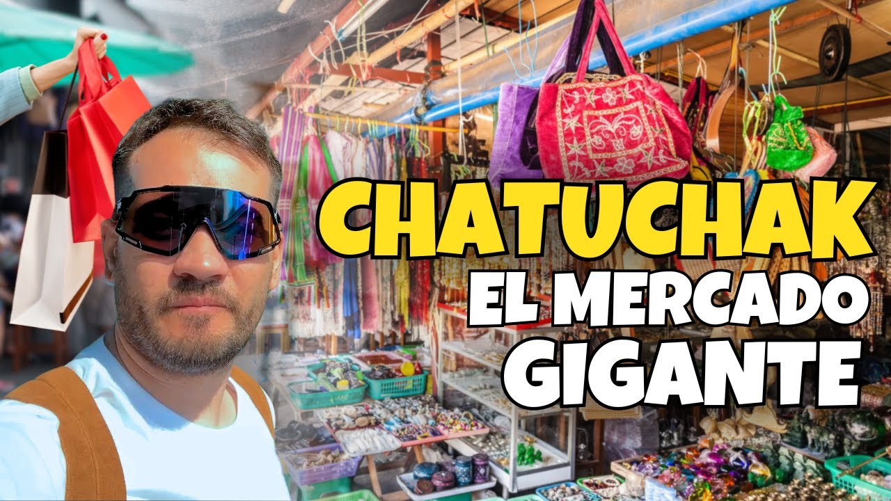 Chatuchak Market: El mercado más caótico y barato de Tailandia 🛒💸