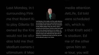 Ed Sheeran sides with Robert Kraft who was in the Epstein files over his friend Macklemore
